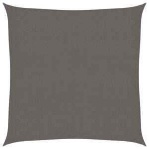 vidaXL Voile d'ombrage 160 g/m² Anthracite 2 5x2 5 m PEHD