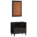 vidaXL Ensemble de meubles salle de bain 2 Pièces bois de manguier massif