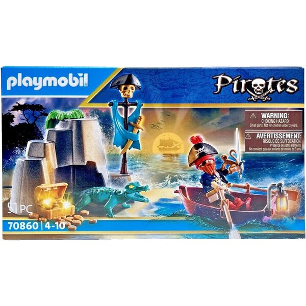 PLAYMOBIL 70860 - La chasse au trésor des pirates