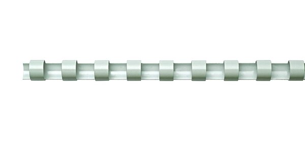 Pack de 100 Baguettes de reliure plastiques A4 12 mm Blanc FELLOWES
