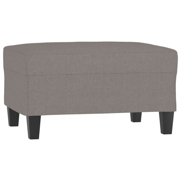 vidaXL Repose-pied Taupe 70x55x41 cm Tissu