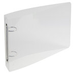 Classeur 165x240 2anx 25mm Crystal trans EXACOMPTA