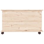 vidaXL Coffre de rangement à roulettes ALTA 73x39 5x43 cm bois de pin
