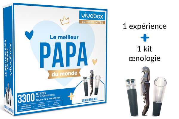 Coffret cadeau - VIVABOX - Le meilleur papa du monde