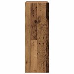 vidaXL Ensemble de meuble TV mural 4 Pièces vieux bois bois d'ingénierie