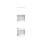 vidaXL Bibliothèque Blanc 40x35x180 cm Bois d'ingénierie