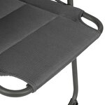 Bo-Camp Chaise de camping Copa Rio Comfort XXL Air Gris