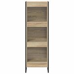 vidaXL Bibliothèque Sonoma 80 x 30 x 155 cm Bois d'ingénierie