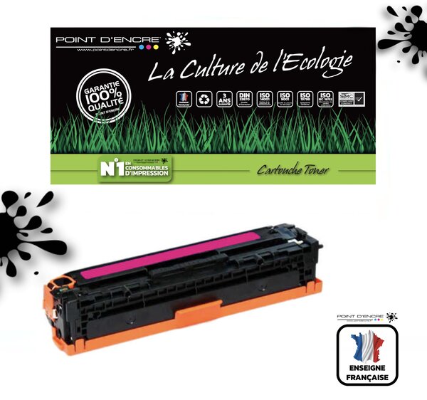 410X / CF410X - JAUNE - Grande capacité