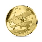 Le Petit Prince Monnaie de 50€ Or BE avion