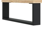 vidaXL Tables de chevet 2Pièces chêne sonoma 40x30x50cm bois d'ingénierie