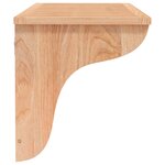 vidaXL Porte-serviette 60x30x35 cm Bois massif de noyer