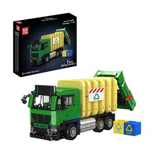 Mould King 24088 - Camion-poubelle écologique