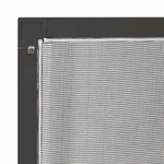 vidaXL Écran anti-insectes pour fenêtres Anthracite 120 x 140 cm