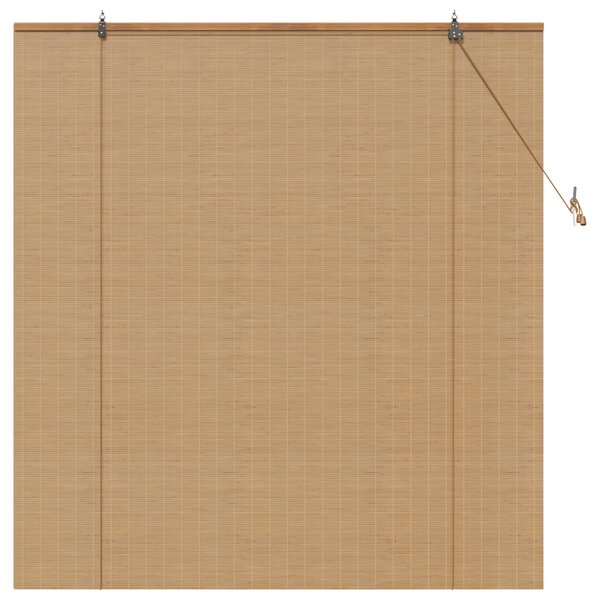 vidaXL Stores et Occultants Marron Clair 140 x 160 cm Bambou