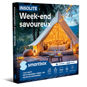 SMARTBOX - Coffret Cadeau Insolite - Week-end savoureux - Séjour