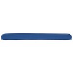 vidaXL Coussin de palette pour banc Bleu royal 200x40x8 cm Tissu Oxford