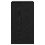 vidaXL Buffet Chêne noir 70 x 41 x 75 cm Bois d'ingénierie