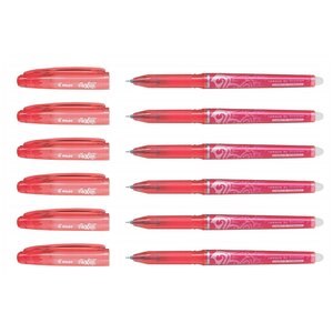 Stylo roller FriXion Point 0 5 Rouge x 6 PILOT