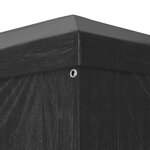 vidaXL Tente de réception 3 x 4 m Anthracite
