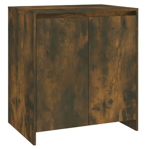 vidaXL Buffet Chêne fumé 70x41x75 cm Bois d'ingénierie