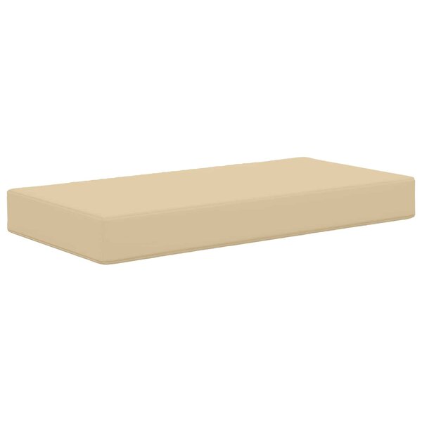 vidaXL Coussin de Siège d'Extérieur Beige 80 x 40 x 8 cm