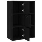 vidaXL Armoire de rangement Blanc 60x29 5x90 cm Bois d'ingénierie