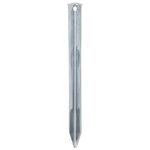 vidaXL Piquets de tente 24 Pièces 22 cm Ø20 mm acier galvanisé