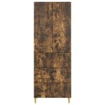 vidaXL Ensemble de Meubles 2 Pièces 66 x 34 5 x 90 cm Bois d'ingénierie