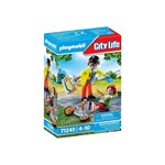 PLAYMOBIL 71245 - City Life Secouriste avec blessé