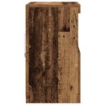 vidaXL Buffet Marron 60 x 37 x 67 cm Bois d'ingénierie