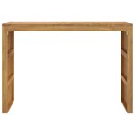 vidaXL Table console 110x35x75 cm bois massif d'acacia