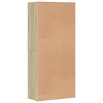 vidaXL Armoire à chaussures Chêne sonoma 80x39x178cm Bois d'ingénierie