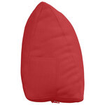 vidaXL Coussin de Dos Rouge 60 x 20 x 50 cm tissu