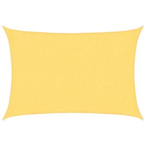 vidaXL Voile d'ombrage 160 g/m² Beige 2x2 5 m PEHD