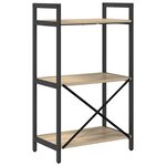 vidaXL Étagère Chêne Sonoma 56 x 34 x 96 cm Bois d'ingénierie