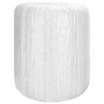 vidaXL Film étirable agricole blanc 25 µm 75 cm x 1500 m
