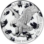 Pièce de monnaie en Argent 1 Dollar g 31.1 (1 oz) Millésime 2025 Queens of Darkness LONDON DIVA OF DALMATIANS