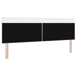 Tête de lit design simple blanc pur 180 cm en simili cuir