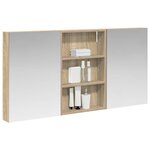 vidaXL Ensemble de Meubles de Salle de Bain 3 Pièces 120 x 10 5 x 60 5 cm