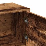 vidaXL Meuble TV vieux bois 102x30x37 5 cm bois d'ingénierie