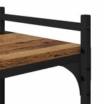 vidaXL Bibliothèque Bois ancien 76 x 32 x 192 cm Bois d'ingénierie