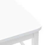 vidaXL Chaises de salle à manger 2 Pièces Blanc 48 x 49 x 95 cm