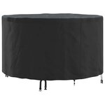 vidaXL Housse pour mobilier d'extérieur 128 x 128 x 71 cm Tissu 420D