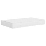 vidaXL Matelas à ressorts ensachés dureté moyenne 120x200 cm