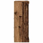 vidaXL Buffet LED Bois ancien 41 x 37 x 100 cm Bois d'ingénierie