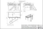 Scott Lit Mezzanine Toboggan et Rideau Dino
