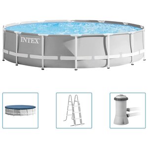 Intex Ensemble de piscine Prism Frame Premium 427x107 cm