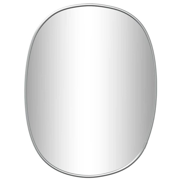 vidaXL Miroir mural Argenté 30x25 cm