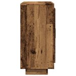 vidaXL Buffet vieux bois 92x35x75 cm bois d'ingénierie